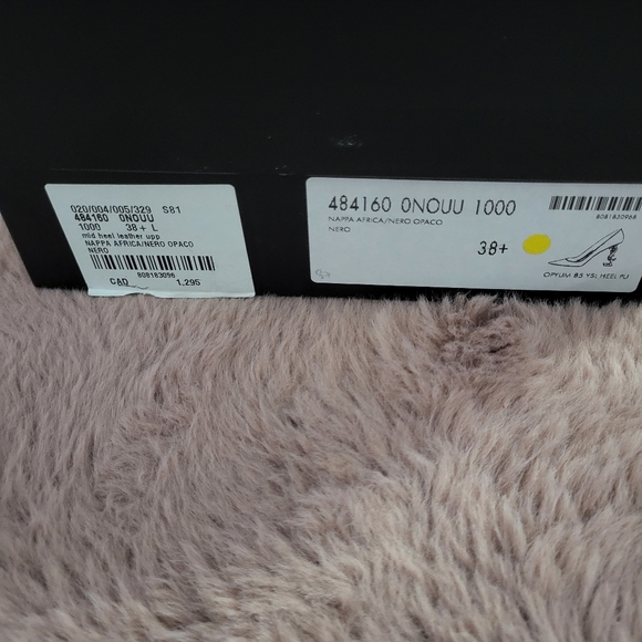 YSL OPYUM HEELS size 8.5 authentic - Picture 3 of 4